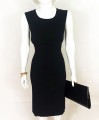 Prada minimalistyczna sukienka midi