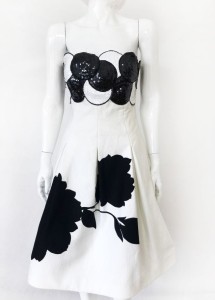 Koktajlowa sukienka vintage