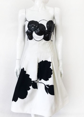 Koktajlowa sukienka vintage