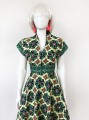 Wzorzysta sukienka etno