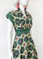 Wzorzysta sukienka etno