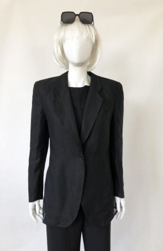 Luciano Soprani marynarka len i jedwab