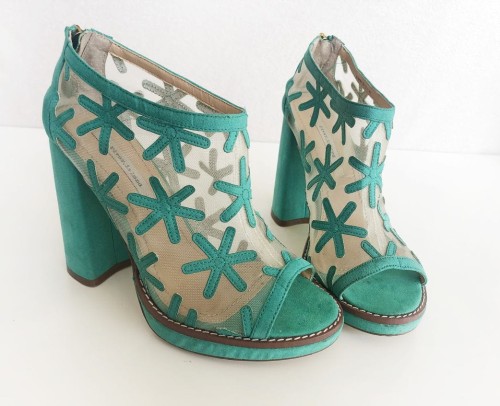 River Island botki peep toe 40