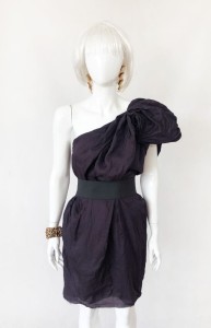 Lanvin jedwabna sukienka