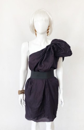 Lanvin jedwabna sukienka