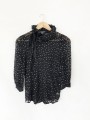 Armani Exchange bluzka z jedwabiem