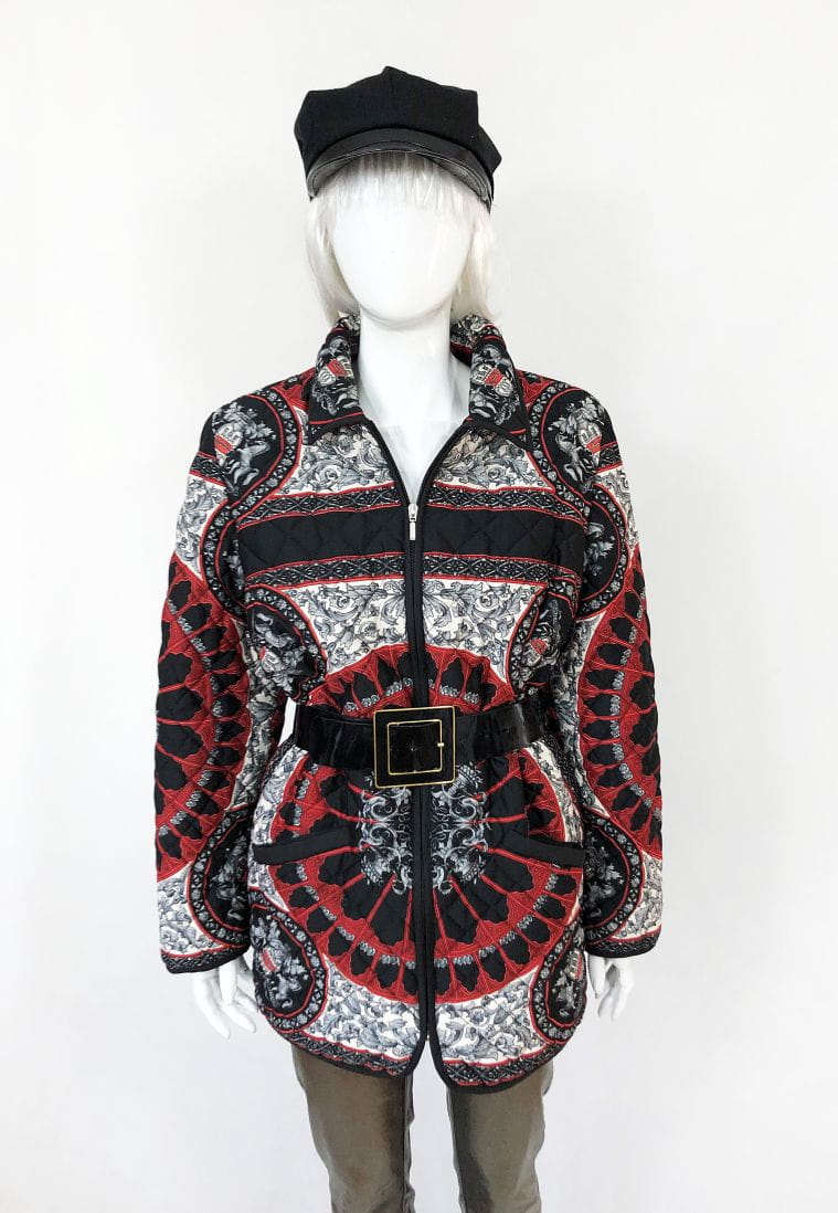 Pikowana kurtka vintage 