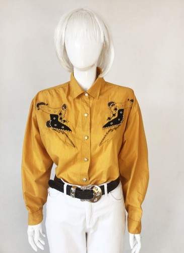 Zdobiona koszula vintage