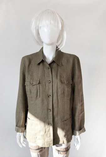 Seidensticker lniana marynarka