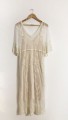 Haftowana maxi sukienka boho