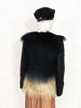 ICHI kurtka ombre faux fur