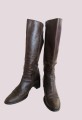Roby &amp; Pier skórzane kozaki zdobienia 38