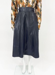 Skórzana spódnica vintage