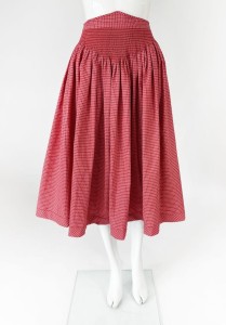 Rozkloszowana spódnica 70's