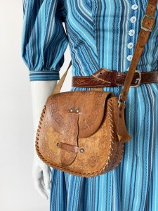 Skórzana torebka vintage