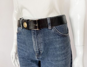 Skórzany pasek vintage