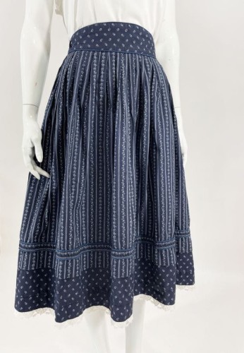 Wzorzysta spódnica vintage