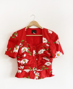 Simon Ellis bluzka vintage 80's