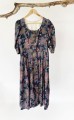 Sukienka vintage we wzory 70's
