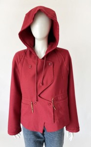 Marithé & François Girbaud kurtka wełna dziewicza