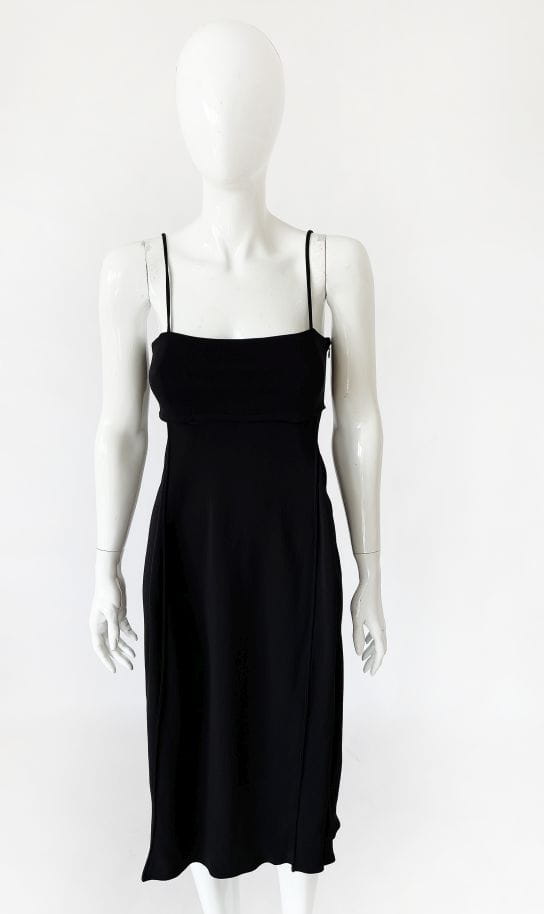 Hugo Boss czarna sukienka 90's