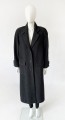 Benetton wełniany płaszcz maxi oversize