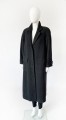 Benetton wełniany płaszcz maxi oversize