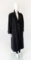 Benetton wełniany płaszcz maxi oversize