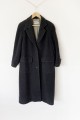 Benetton wełniany płaszcz maxi oversize