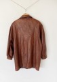 Friitala skórzany płaszcz vintage