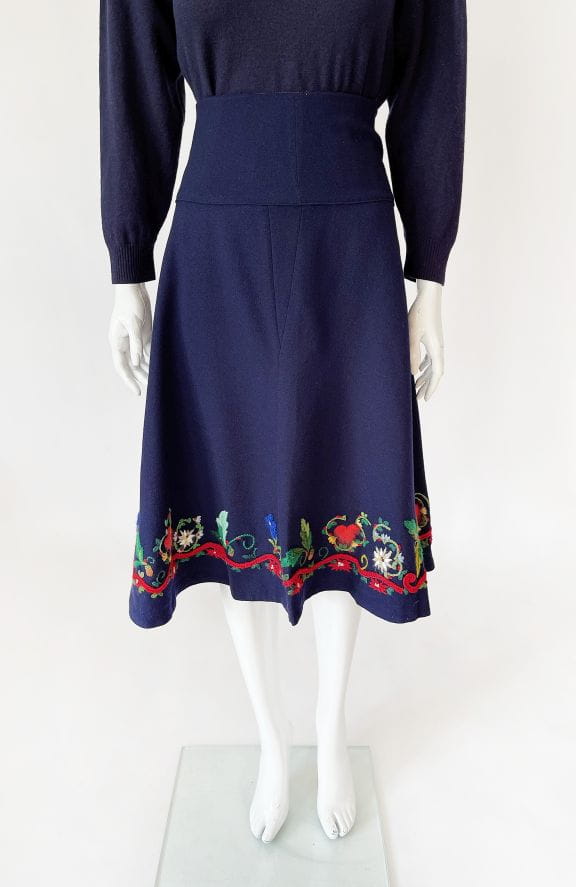 Folkowa spódnica 40's 
