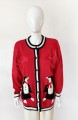 Rozpinany sweter 90's