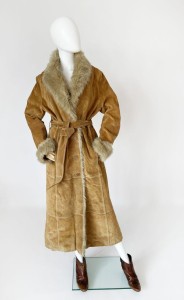 Wilsons Leather skórzany płaszcz boho