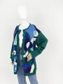 Betty Barclay kolorowy sweter 80's