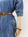 Jeansowa sukienka vintage 80's