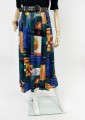 Marielle Gardelle kolorowa spódnica 80's