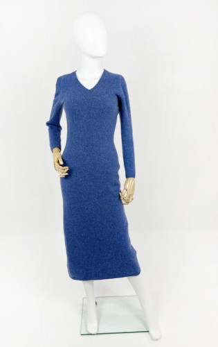 Polo Ralph Lauren wełniana sukienka maxi