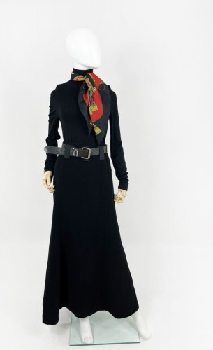 Heymann wełniana spódnica maxi