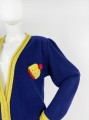 Sweter vintage z ozdobną aplikacją 80's