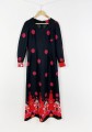 Maxi sukienka vintage z lat 70-tych
