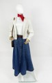 Jeansowa spódnica maxi vintage