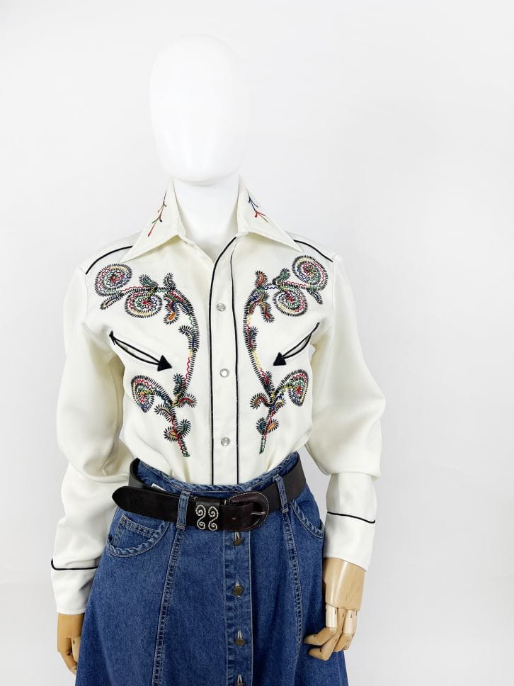 H Bar C koszula western vintage 70's
