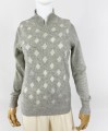 Jaeger kaszmirowy sweter vintage + jedwab