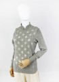 Jaeger kaszmirowy sweter vintage + jedwab