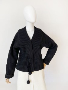 Mansted kimonowy sweter z wełny 