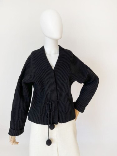 Mansted kimonowy sweter z wełny