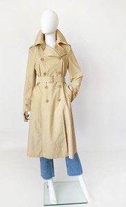 Wiosenny trencz vintage 80's