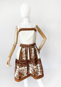 Francuska sukienka vintage 60's