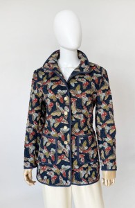 Pikowana kurtka patchwork