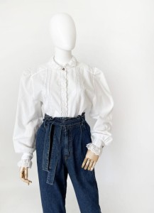Koszula vintage dirndl 80's